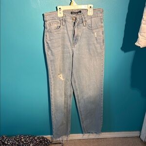 Calvin Klein Light Blue Straight Leg Jeans